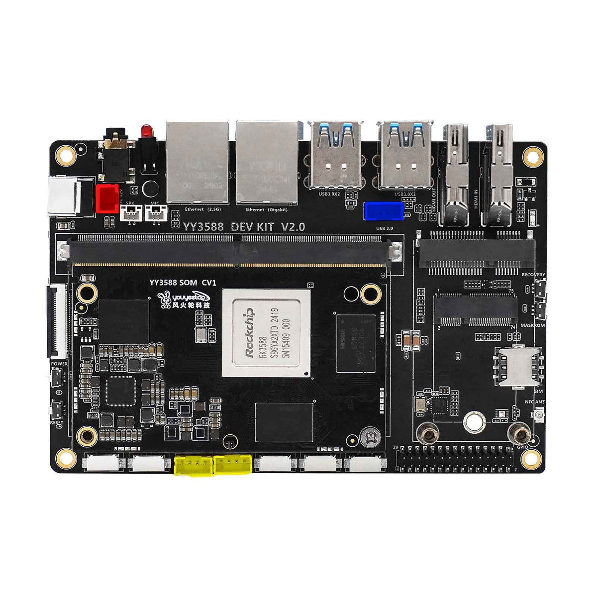 youyeetoo YY3588 Single Board Computer: Unleashing RK3588's Potential for Industrial & Intelligent Projects