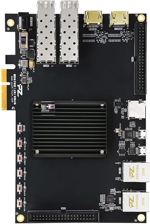 AMD Xilinx Artix-7 FPGA Development Board 35T 75T 100T 200T PCIe SFP HDMI USB (PZ-A735T-KFB, FPGA Board)