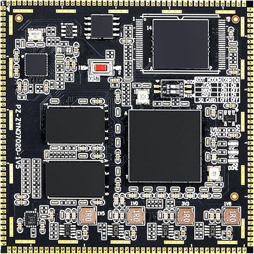 PZ7010-SOM ZYNQ XC7Z010 FPGA Core Board ARM Cortex A9 512MB 1GB DDR3 4GB 8GB EMMC QSPI Flash Industrial Module Integrated Circuits