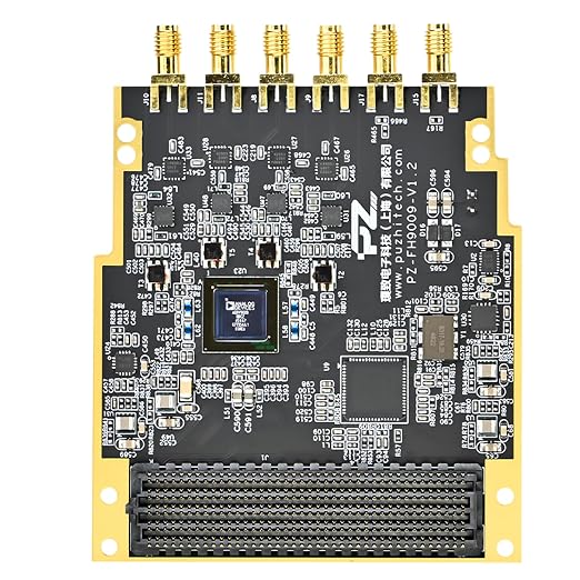 PZ-FH9009 ADRV9009 FMC Module 16bit ADC 14bit DAC SDR Board 75MHz to 6GHz JESD204B Interface Supports TDD FDD Full Duplex Clock in Out HPC