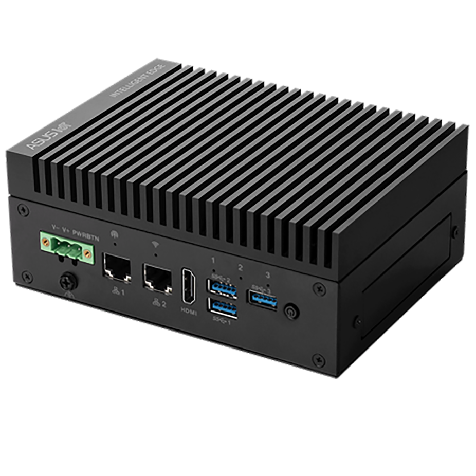 ASUS PE1000N AI Edge Computer, Optional NVIDIA Jetson Nano, TX2 NX and Xavier NX AI Module