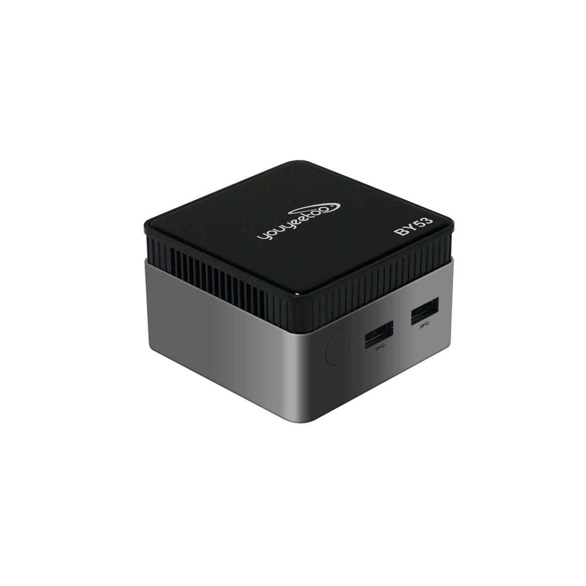 Intel N150 MINI PC youyeetoo BY53, 12GB LPDDR5, Fanless Windows 11 Pro Micro Computer, 128GB–2TB NVMe Options, 4K Dual HDMI, Gigabit Ethernet, VESA Mount Small Desktop for Home/Office