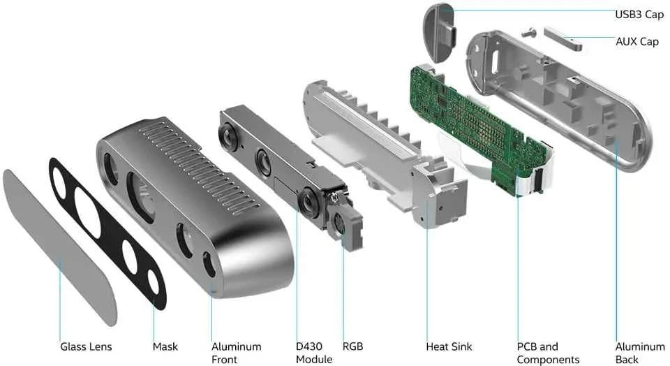 intel D435 — view 2