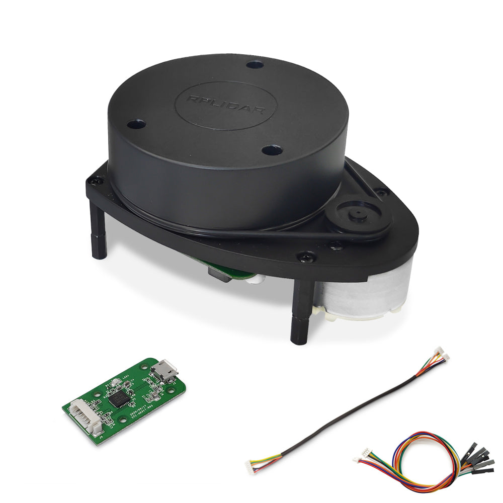 Slamtec RPLIDAR A1-R6 - 2D 360 Degree 12 Meters Scanning Radius LIDAR Sensor Scanner for Bstacle Avoidance and Navigation of Robots