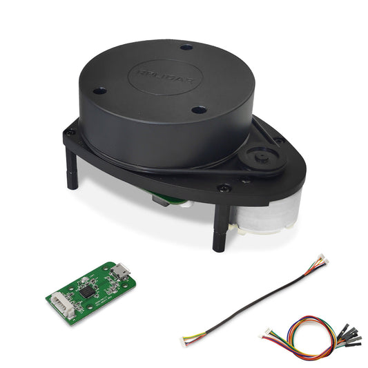 Slamtec RPLIDAR A1-R6 - 2D 360 Degree 12 Meters Scanning Radius LIDAR Sensor Scanner for Bstacle Avoidance and Navigation of Robots