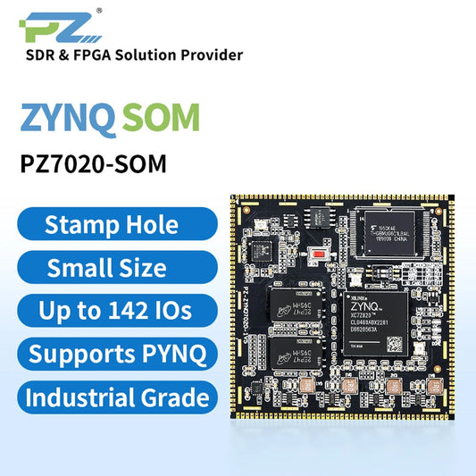 Puzhi FPGA PZ7020-SOM Core Board XC7Z020 for ZYNQ-7000, Dual Core ARM Cortex-A9