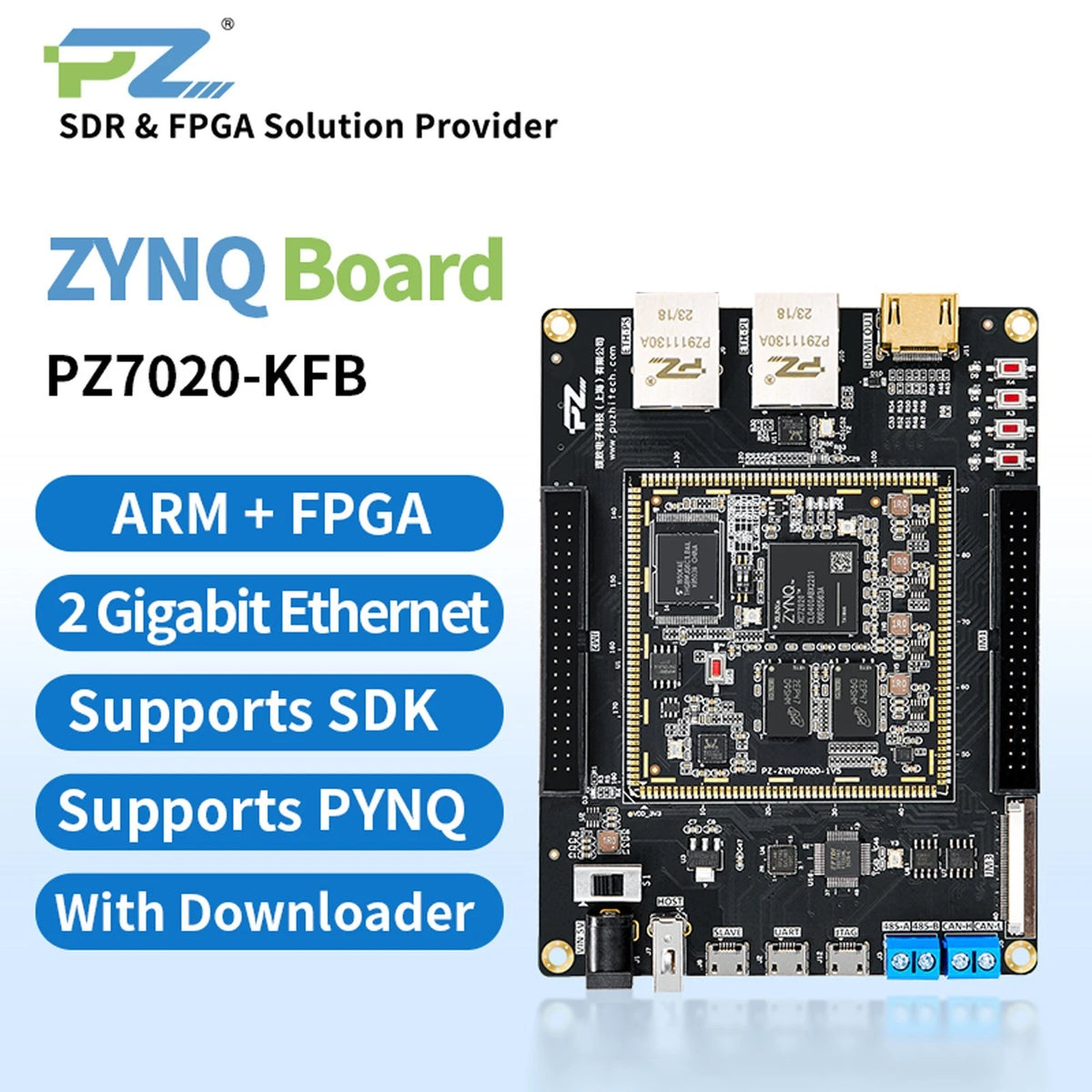 Puzhi ZYNQ7000 — view 2