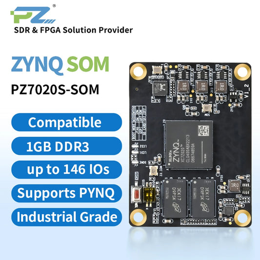 Puzhi FPGA PZ7020S-SOM Core Board XC7Z020 for ZYNQ-7000, Dual Core ARM Cortex-A9
