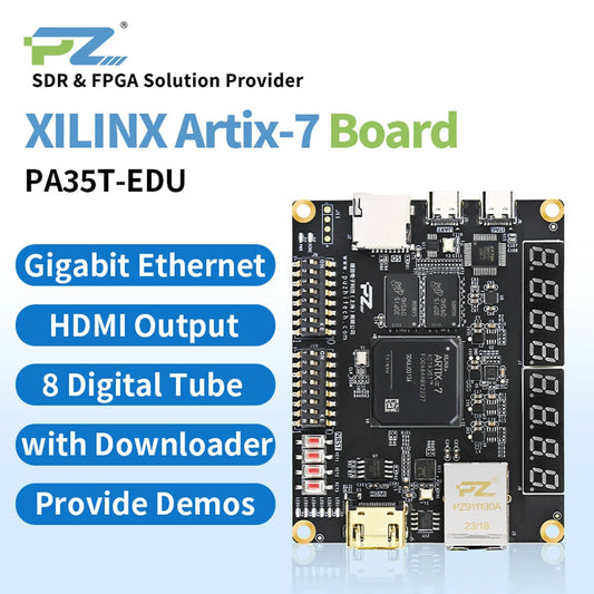 Puzhi FPGA PA35T-EDU Development Board XC7A35T for Xilinx Artix-7, DDR3 1G/16bit
