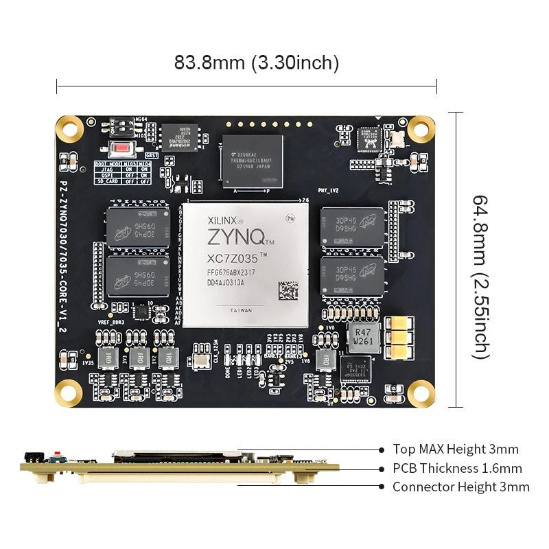 Puzhi ZYNQ7000 — view 6