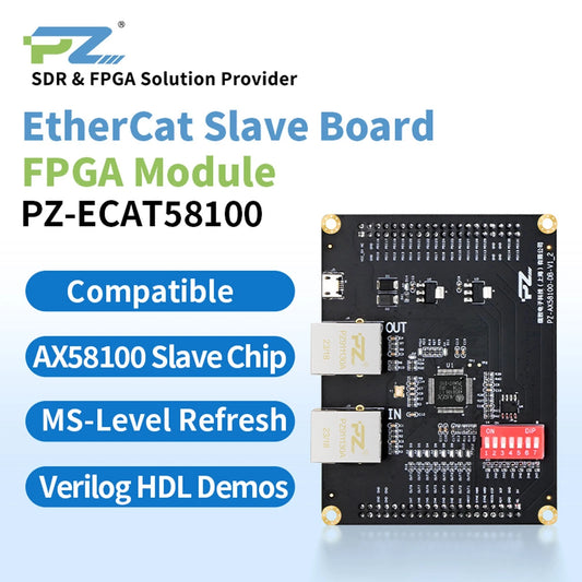 Puzhi Expansion Module EtherCAT Slave Development Board AX58100 Slave 5V/1A