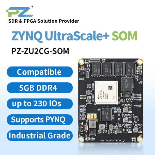 Puzhi FPGA ZYNQ UltraScale+ ZU2CG Core Board PZ-ZU2CG-SOM 2 x Cortex-A53, DDR4