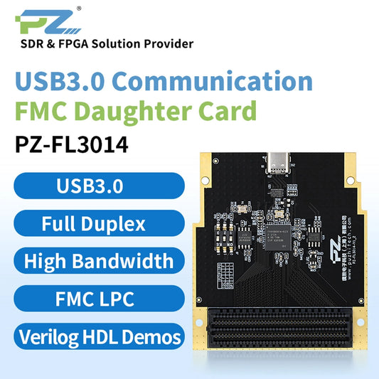 Puzhi FMC Card USB3.0 CYUSB3014 PZ-FL3014 FMC-LPC,Full Duplex, HighBandwidth